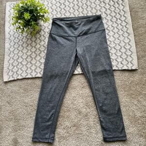 90 Degree by Reflex Dark Gray Activewear Cropped Leggings Size: XS/Small